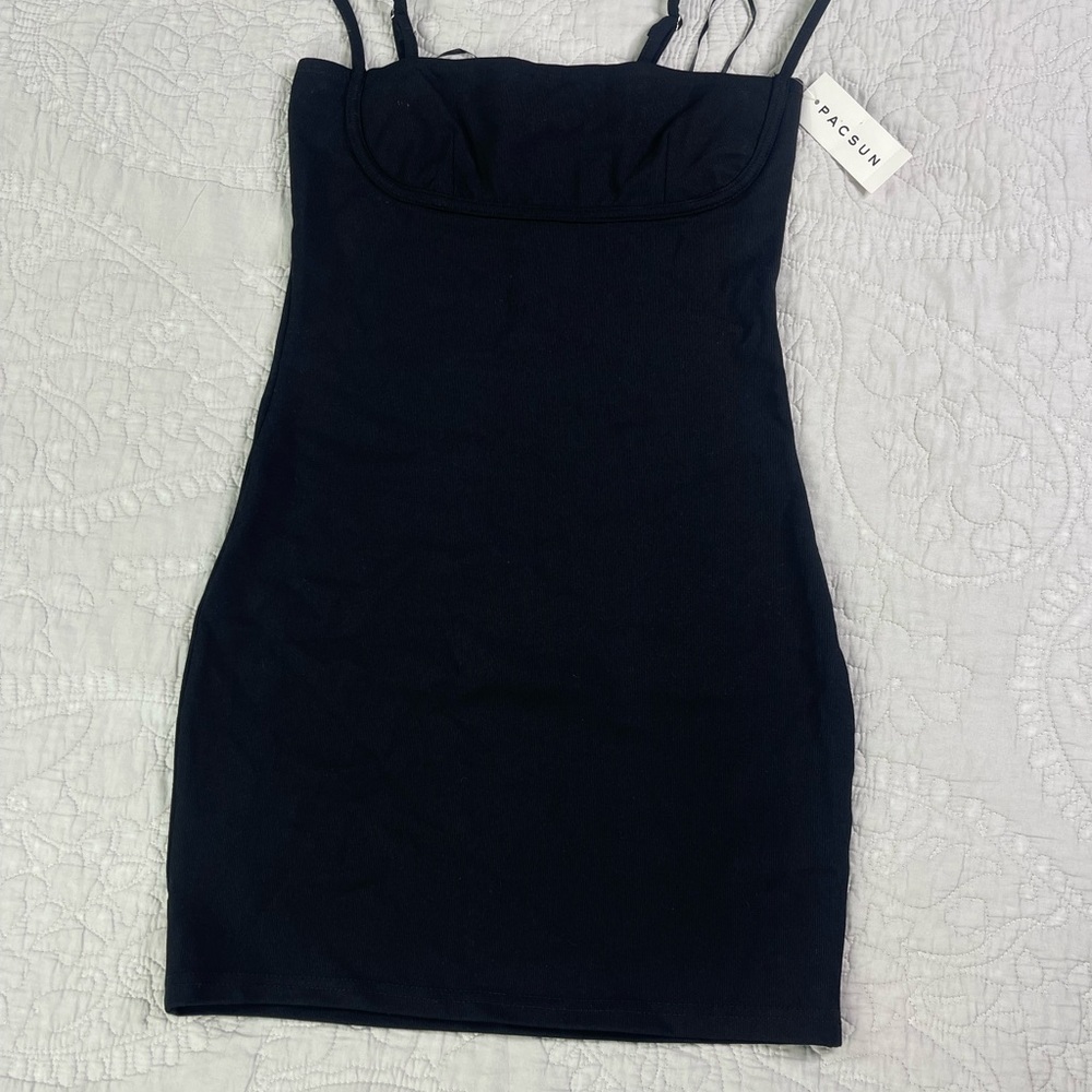 Black Dorothy Mini Dress Edikted Size Small